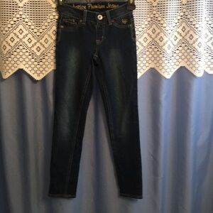 Justice Dark Wash Skinny Jeans - Women